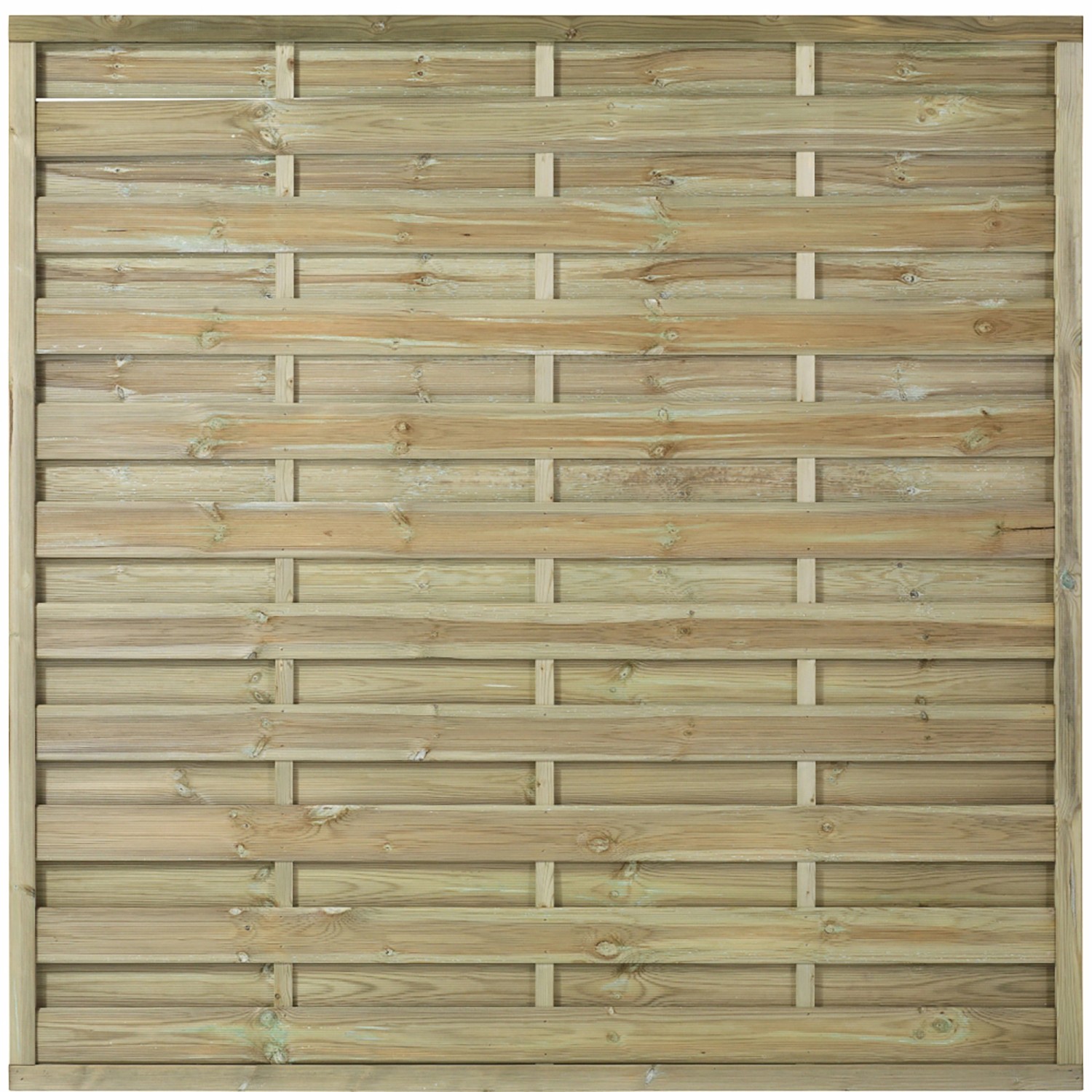 Plus Holz Sichtschutzzaun Bergen Nadelholz druckimprägniert 180 cm x 180 cm günstig online kaufen