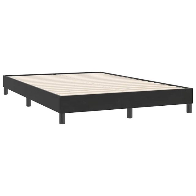 vidaXL Bett Bettgestell ohne Matratze Schwarz 160x220 cm Samt günstig online kaufen