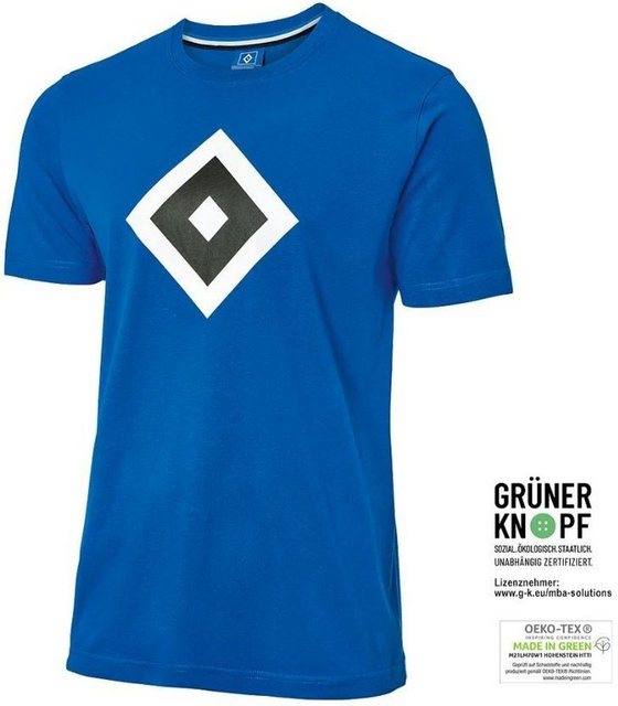 Hamburger SV T-Shirt HSV T-Shirt Logo Blau günstig online kaufen