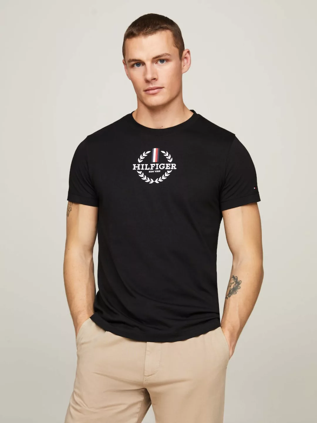 Tommy Hilfiger Herren T-Shirt Mw0mw34388 günstig online kaufen