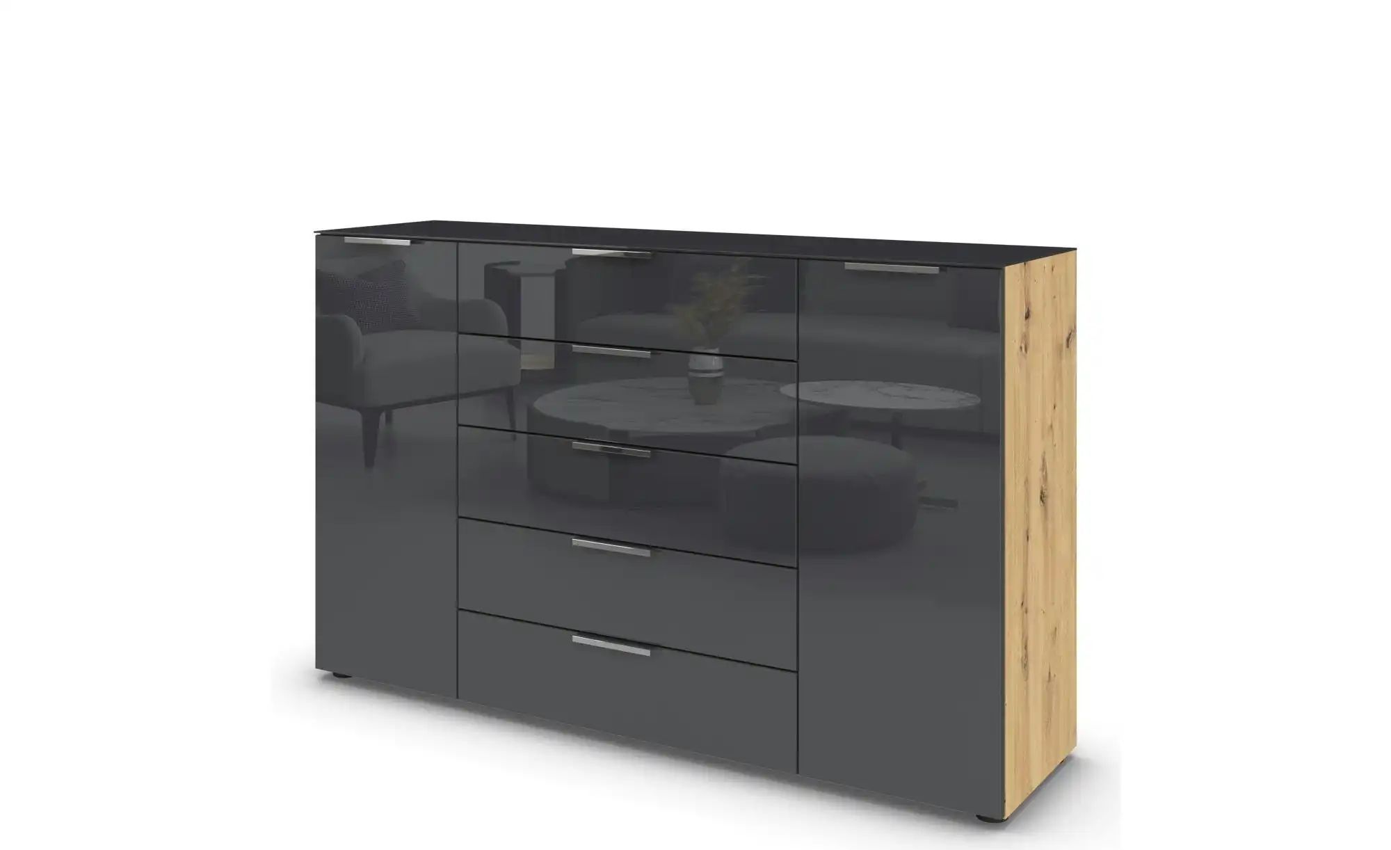 Sideboard ¦ holzfarben ¦ Maße (cm): B: 160 H: 99 Kommoden & Sideboards > Si günstig online kaufen