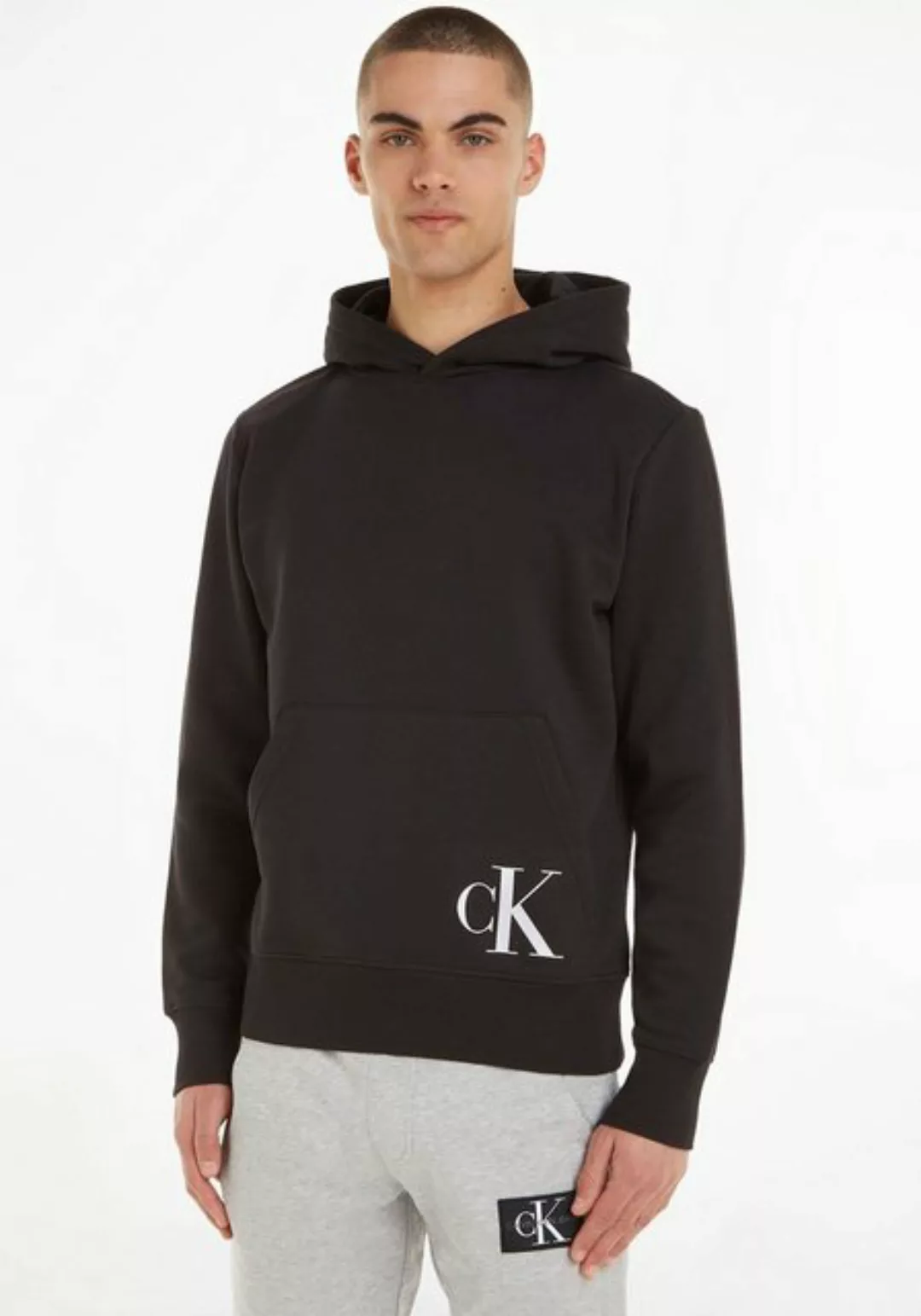 Calvin Klein Jeans Kapuzensweatshirt mit Calvin Klein Logodruck günstig online kaufen