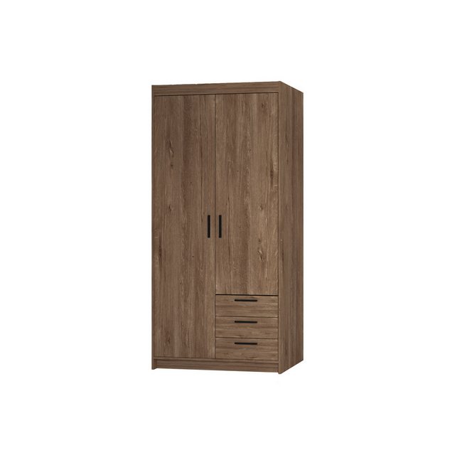 Beautysofa Kleiderschrank ELENA 2D mit Schubladen günstig online kaufen