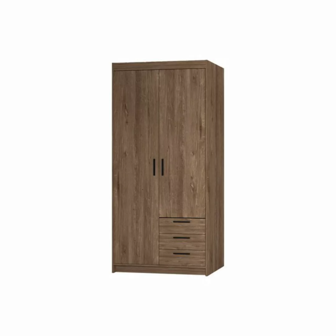 Beautysofa Kleiderschrank ELENA 2D mit Schubladen günstig online kaufen