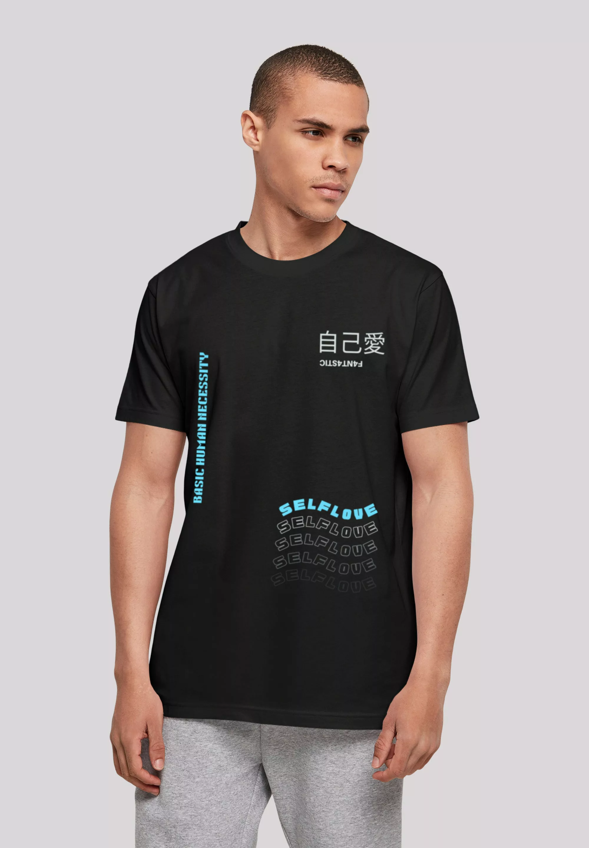 F4NT4STIC T-Shirt "Self Love TEE UNISEX", Print günstig online kaufen