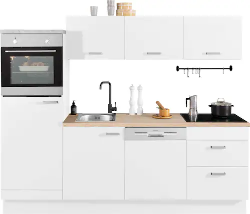 OPTIFIT Küchenzeile "Parma", mit E-Geräten, Breite 240 cm günstig online kaufen