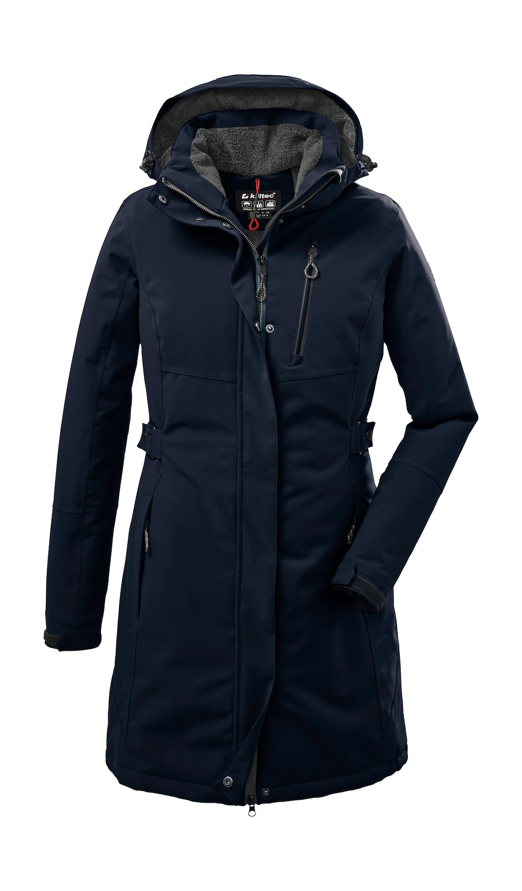 Killtec Parka "KOW 165 WMN PRK", Wasser- und winddichter Parka mit Teddyfle günstig online kaufen