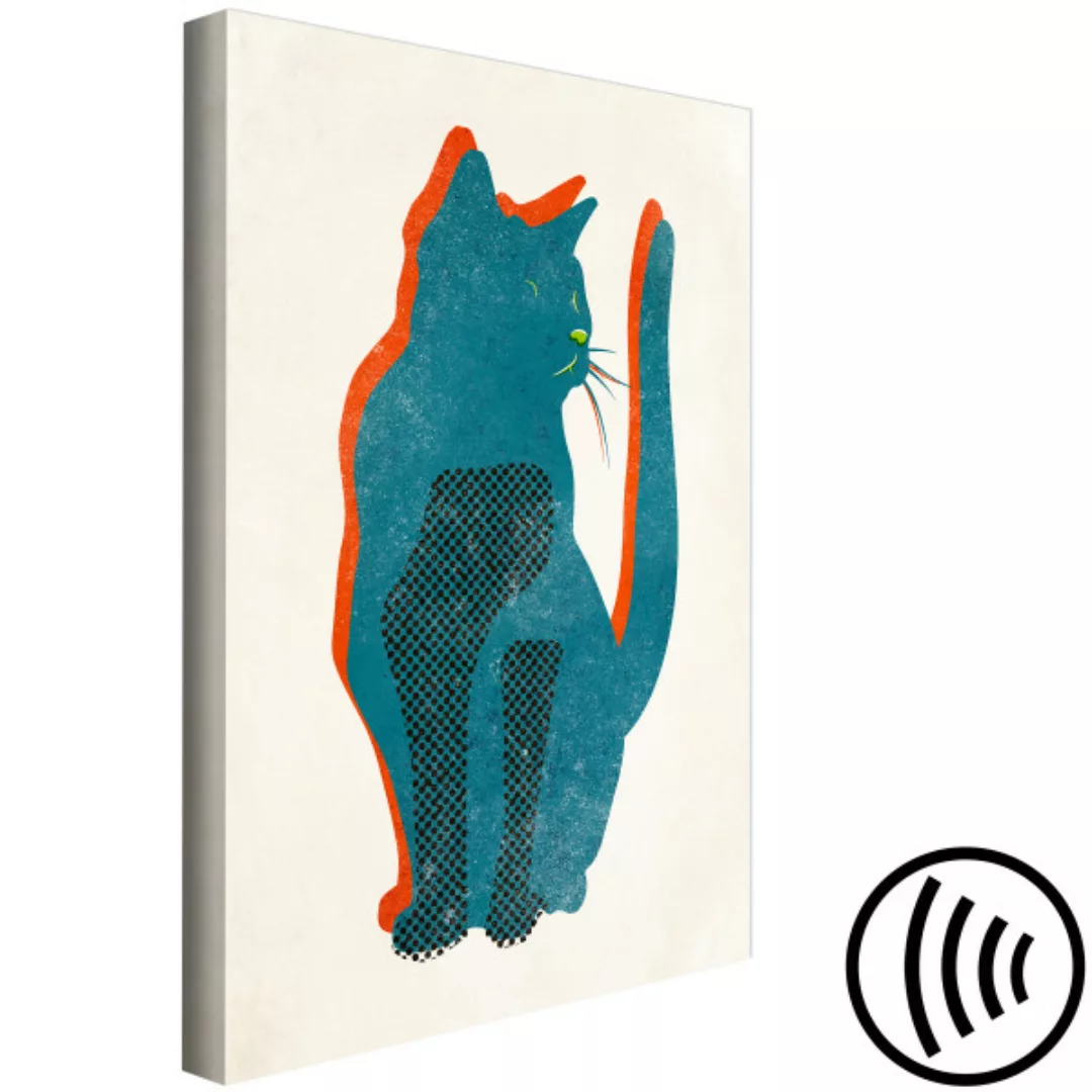 Leinwandbild Cat's Moods (1 Part) Vertical XXL günstig online kaufen