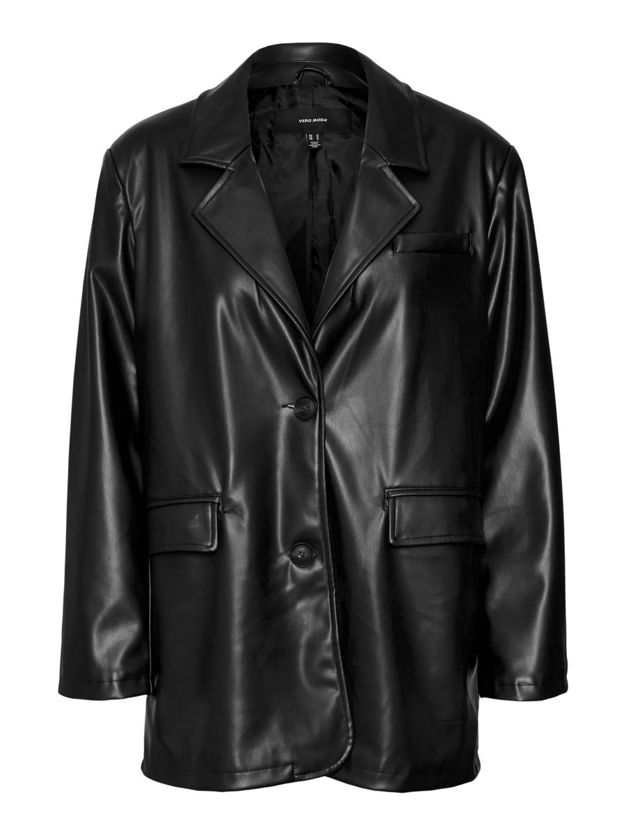 VERO MODA Tall Coated Jacket Damen Schwarz günstig online kaufen