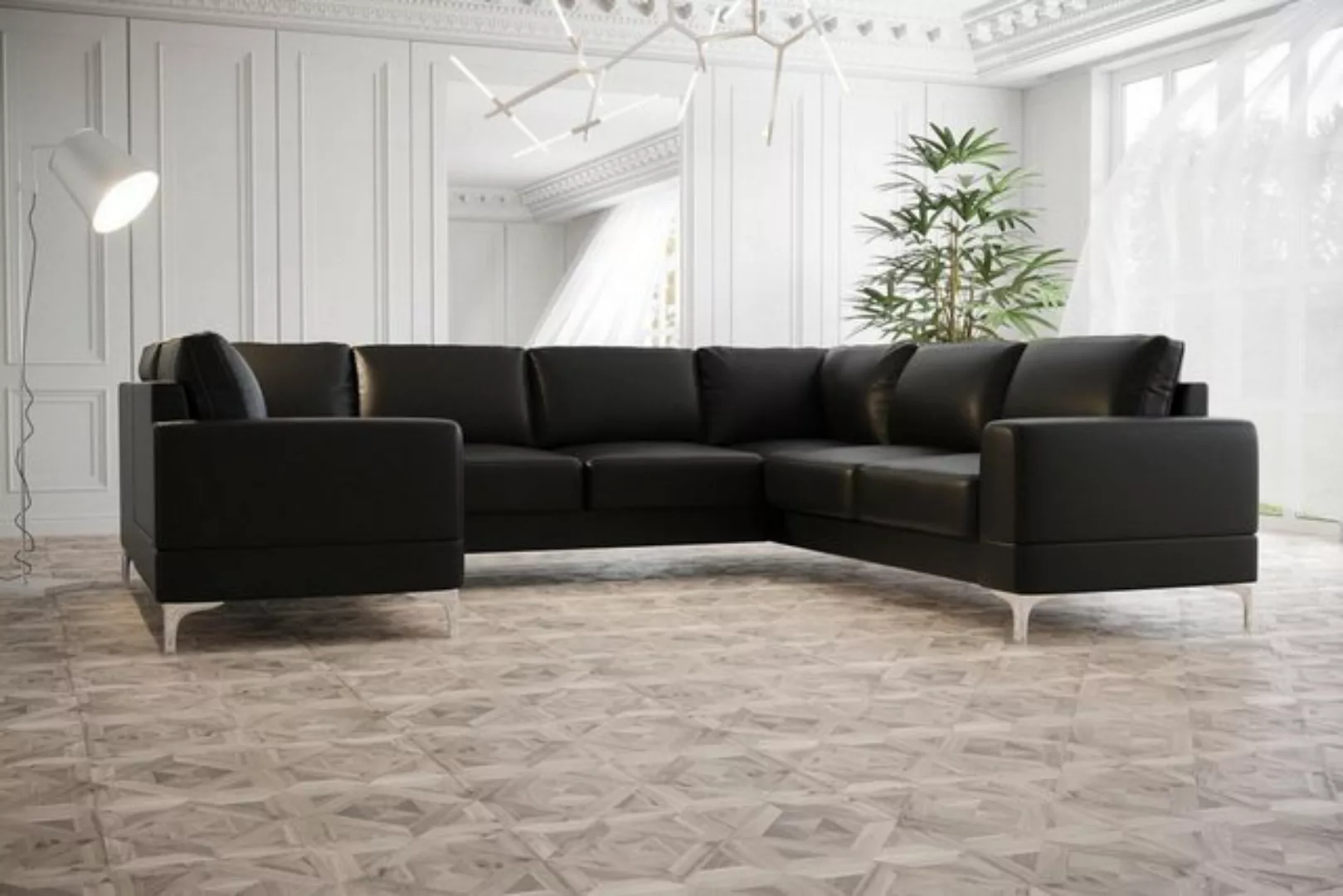 JVmoebel Ecksofa Wohnlandschaft Polsterecke Sofa Couch Sofas Neu, Made in E günstig online kaufen