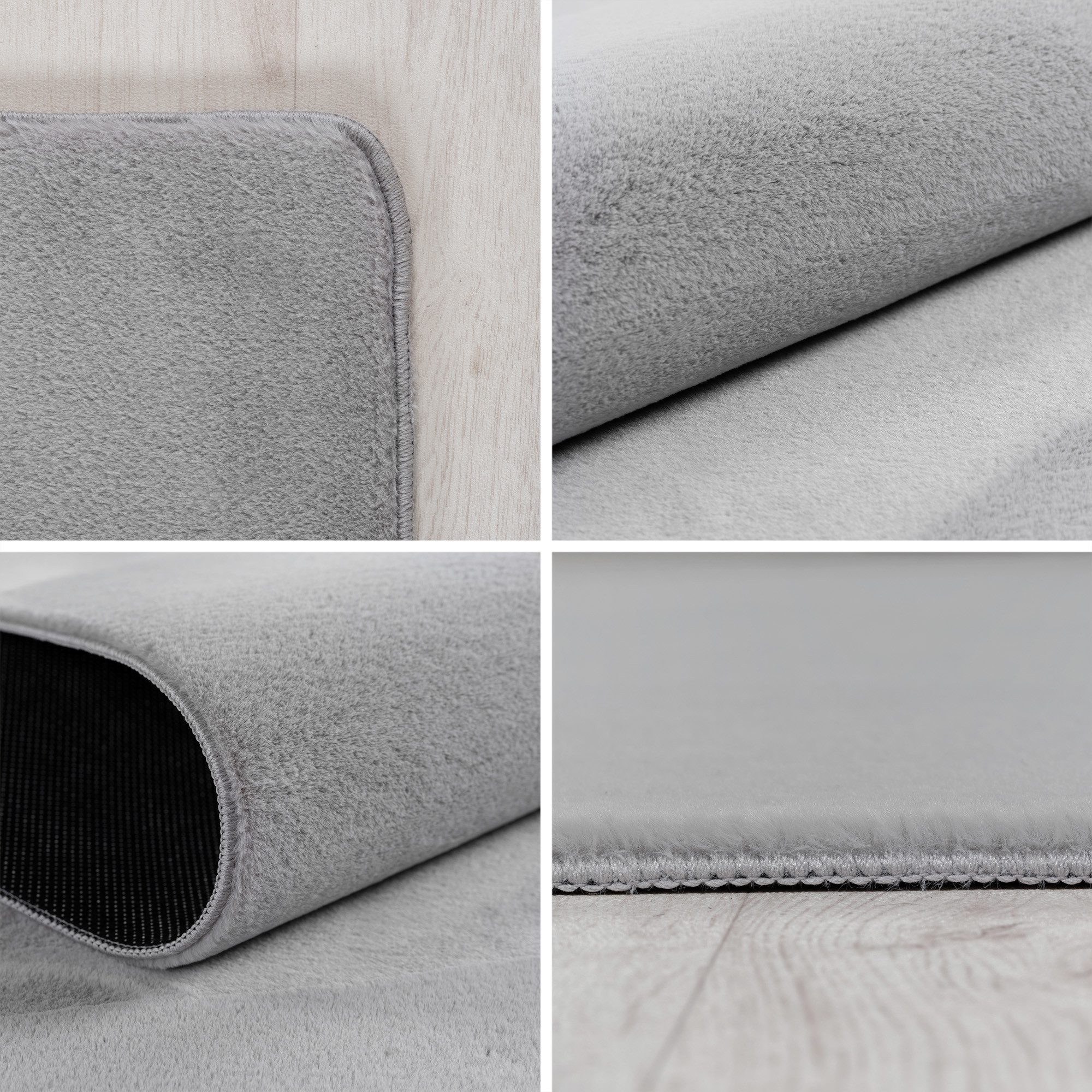 Teppium Teppich Unicolor - Einfarbig, Rund, günstig online kaufen