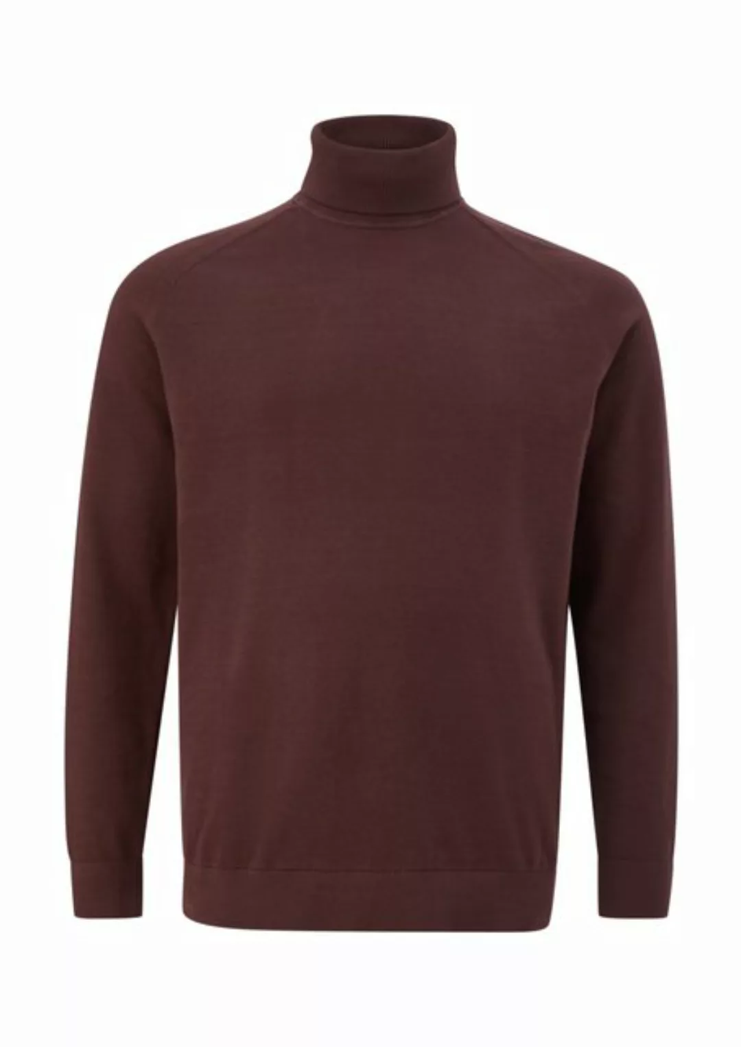 s.Oliver Strickpullover Rollkragenpullover aus Baumwolle günstig online kaufen