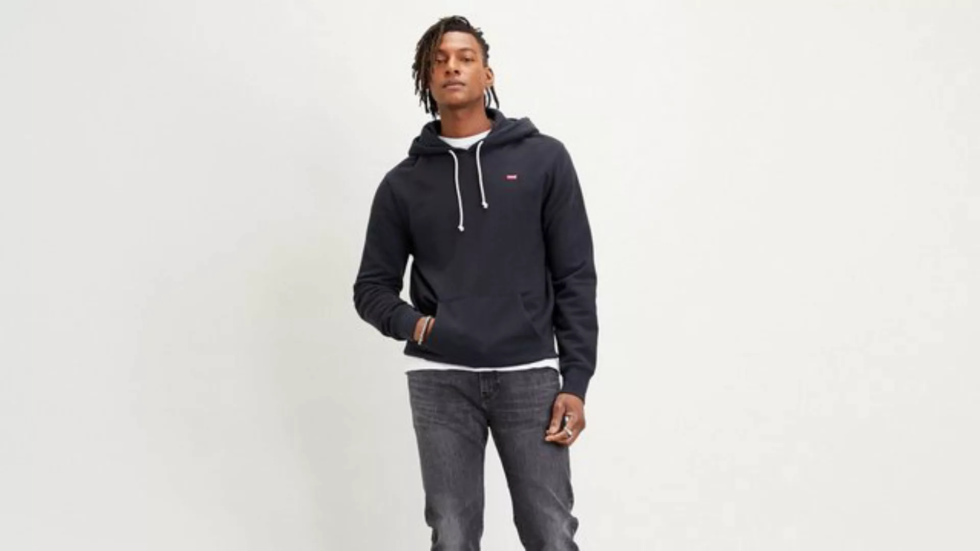 Levis Kapuzensweatshirt "NEW ORIGINAL HOODIE", mit kleinem Batwing-Logo günstig online kaufen