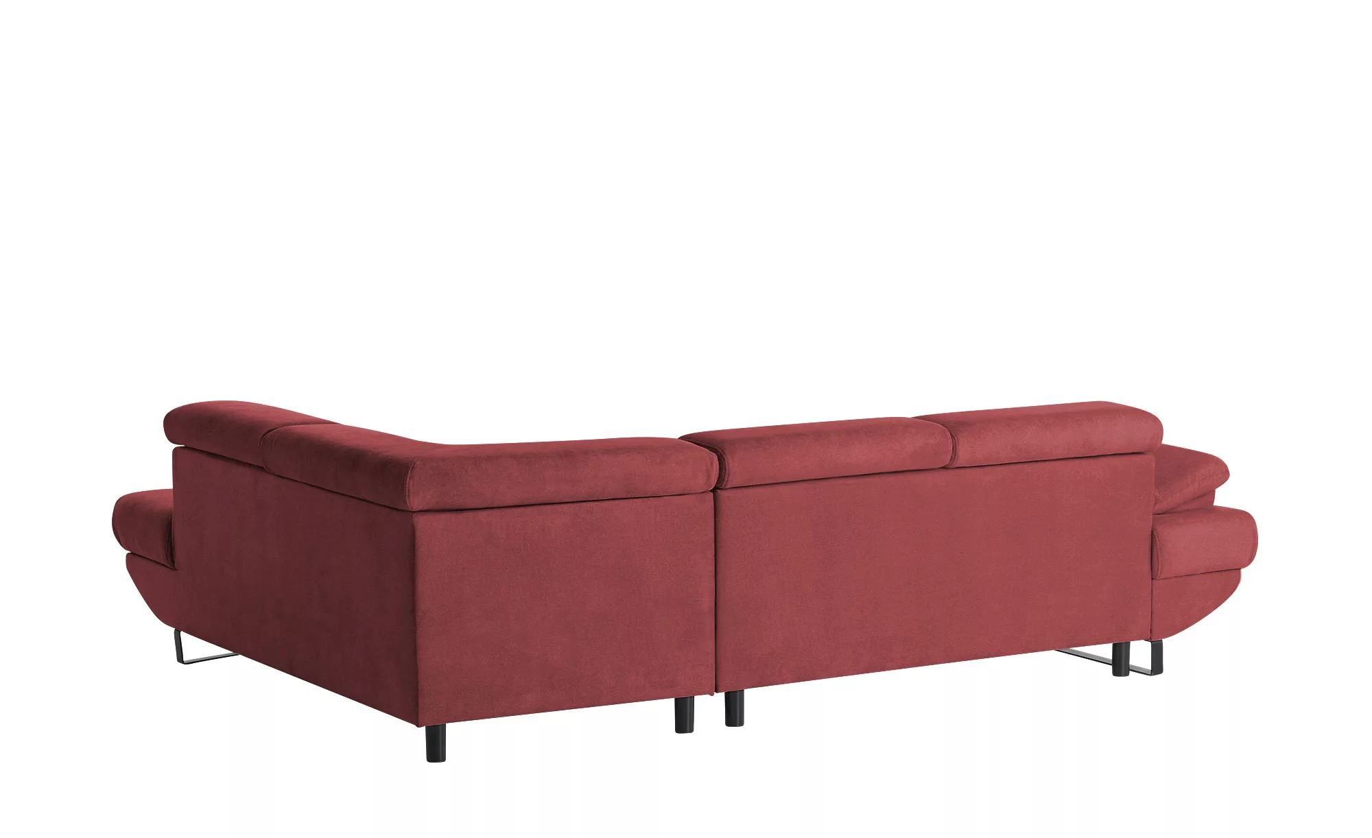 switch Ecksofa aus Mikrofaser Gio ¦ rot ¦ Maße (cm): B: 263 H: 74 T: 200.0 günstig online kaufen