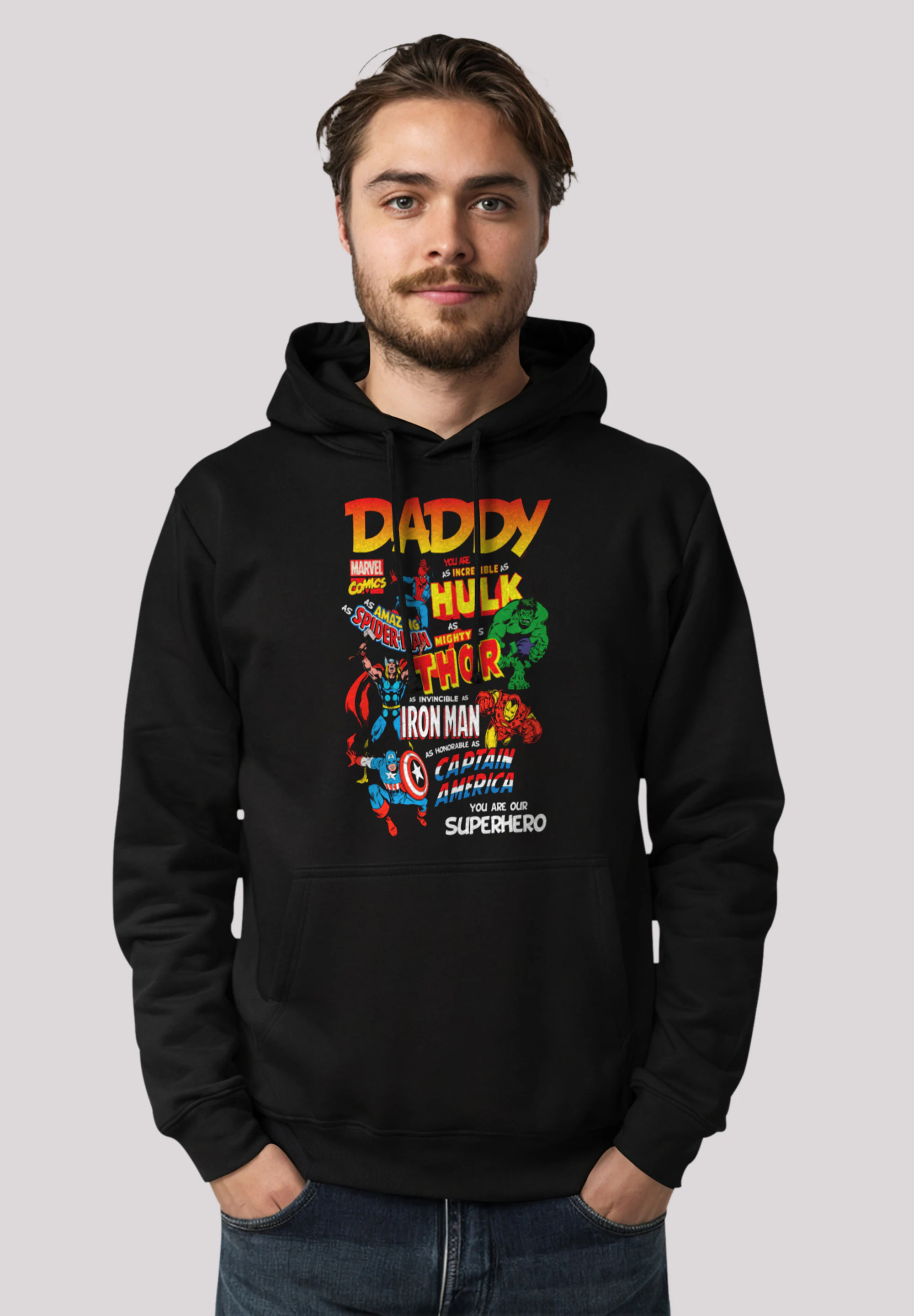 F4NT4STIC Kapuzenpullover "Marvel Comics Our Dad Superhero", Premium Qualit günstig online kaufen