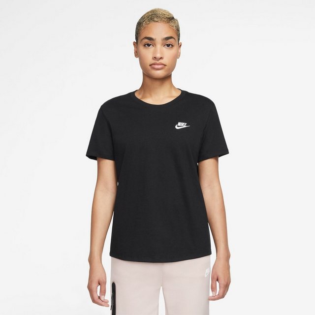 Nike Kurzarmshirt W NSW TEE CLUB BLACK günstig online kaufen