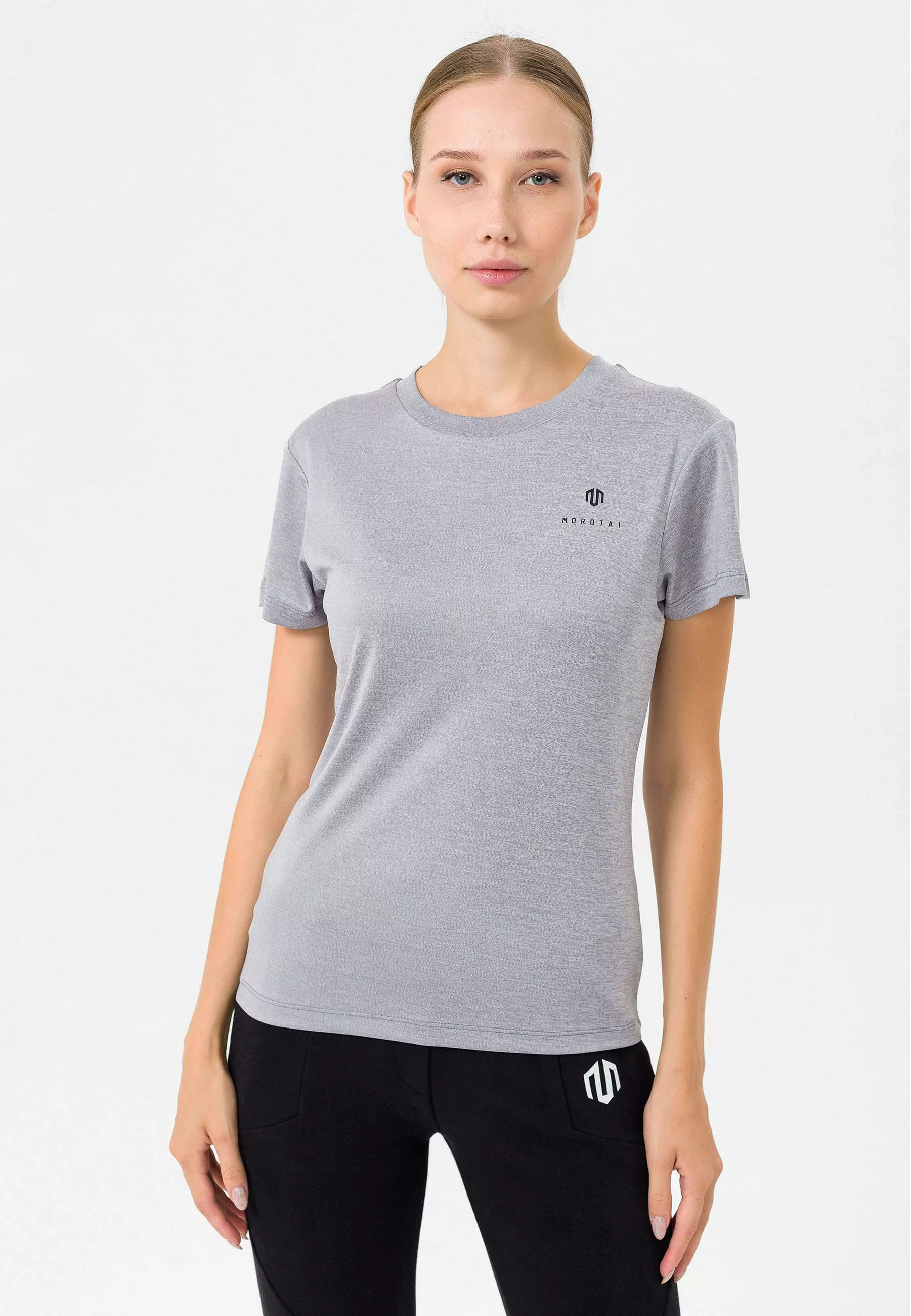 MOROTAI Langarmhemd "MOROTAI Damen Morotai Ultralight Basic Tee" günstig online kaufen