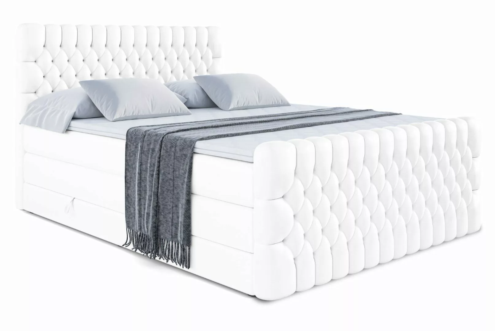 ALTDECOR Boxspringbett SERENE-Z KING (Multipocket-Matratze H4, günstig online kaufen