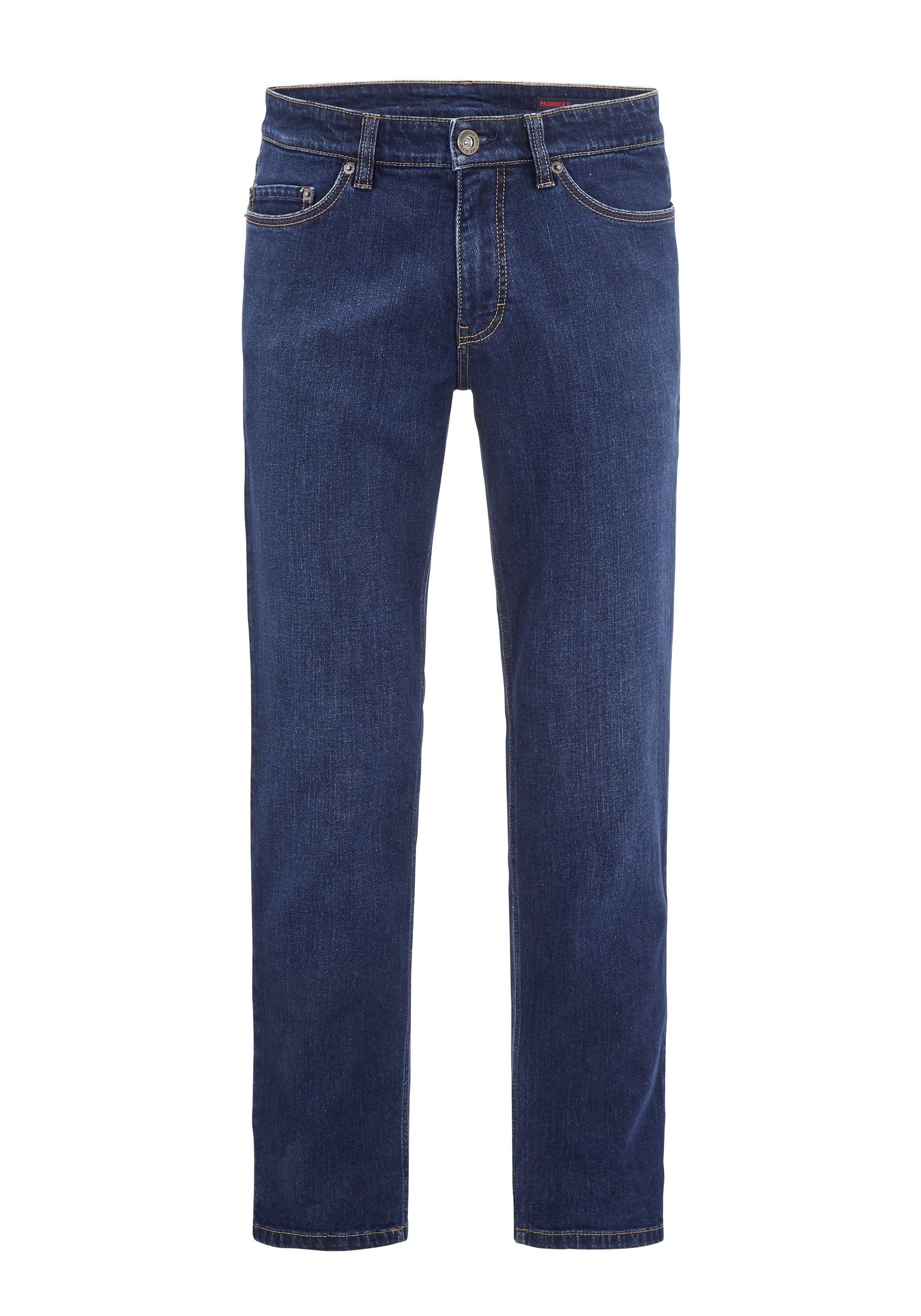 Paddock`s Herren Jeans RANGER PIPE - Slim Fit - Blau - Dark Stone Used günstig online kaufen