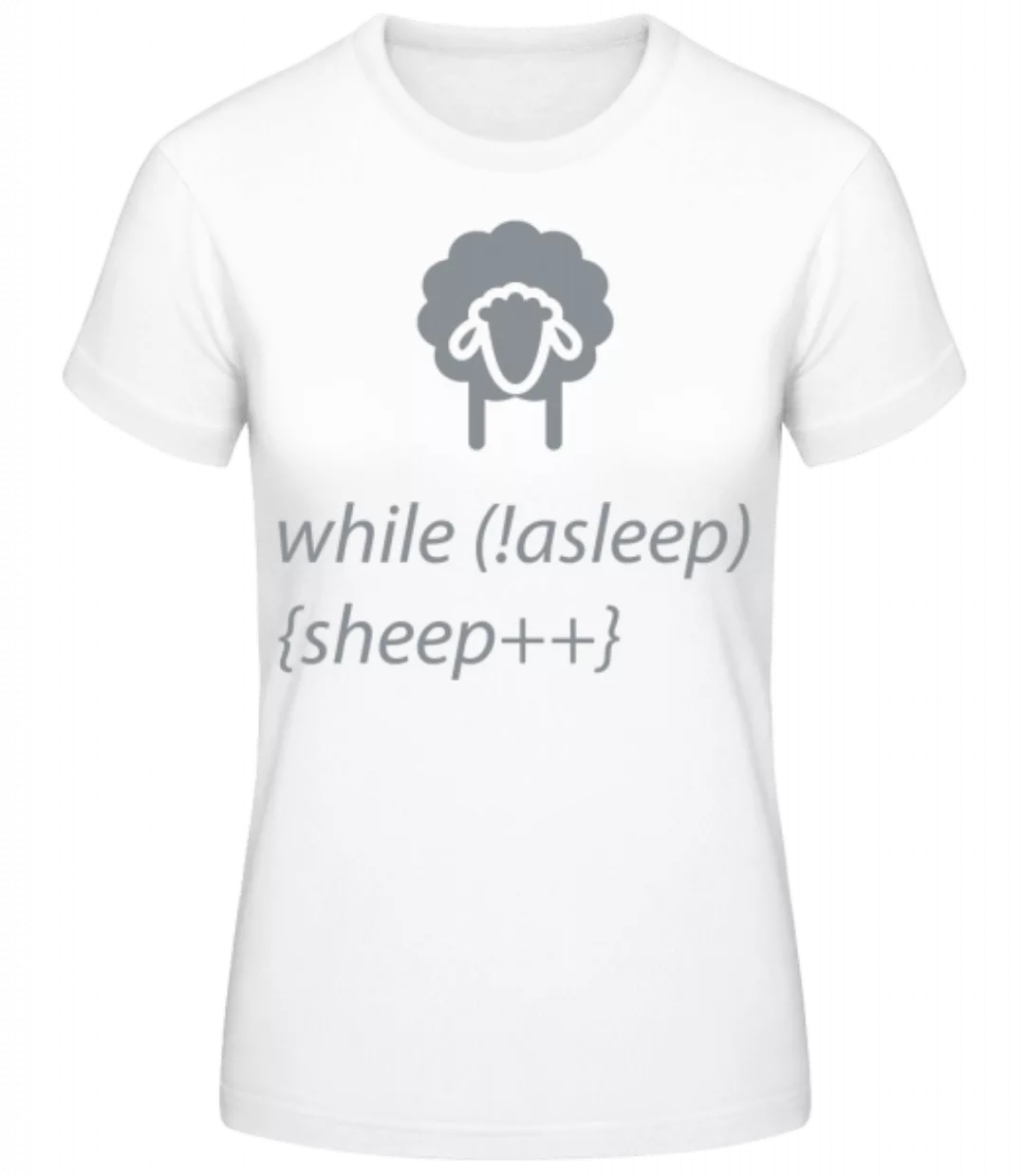 While Not Asleep · Frauen Basic T-Shirt günstig online kaufen