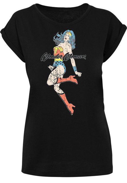 F4NT4STIC T-Shirt DC Comics Wonder Womand Classic Jump Print günstig online kaufen