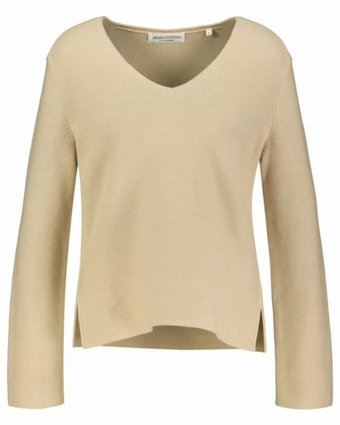 Marc O'Polo Rundhalspullover Pullover, longsleeve, v-neck günstig online kaufen