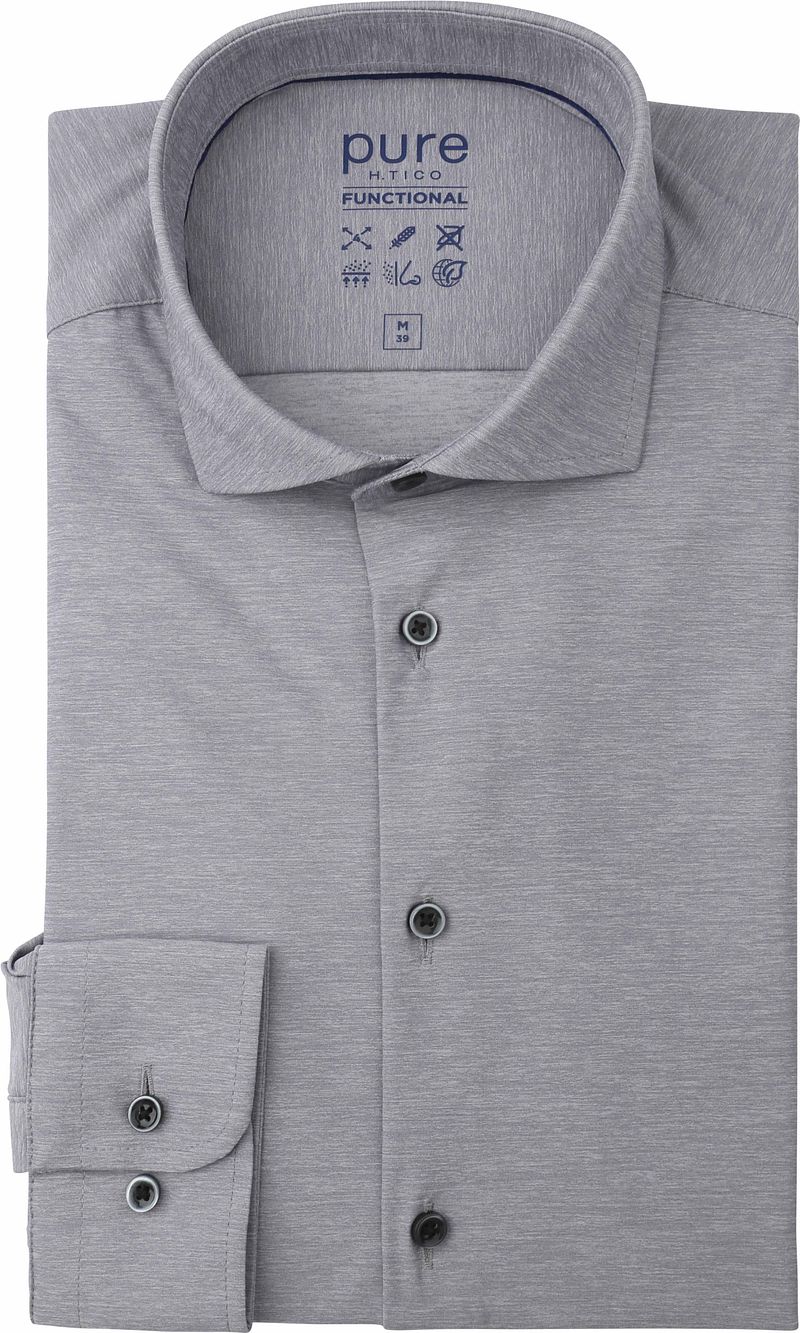 Pure Shirt Melange Grey - Größe 41 günstig online kaufen