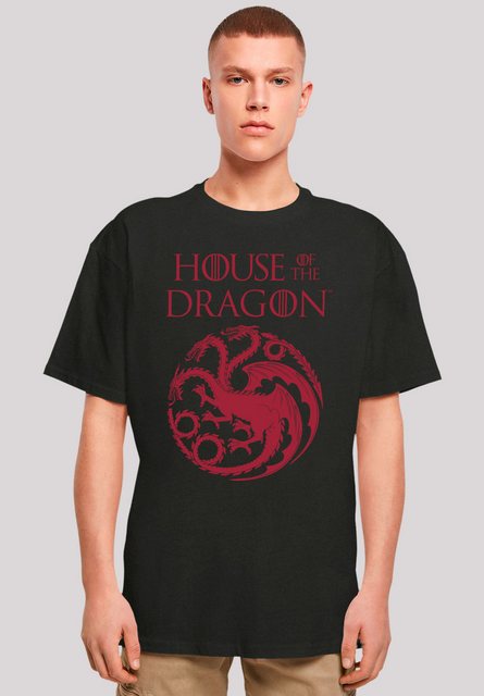 F4NT4STIC T-Shirt "House Of The Dragon Targaryen Crest Logo", Premium Quali günstig online kaufen