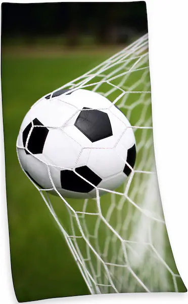 Herding Badetuch »Fußball«, (1 St.), mit Fußballmotiv günstig online kaufen