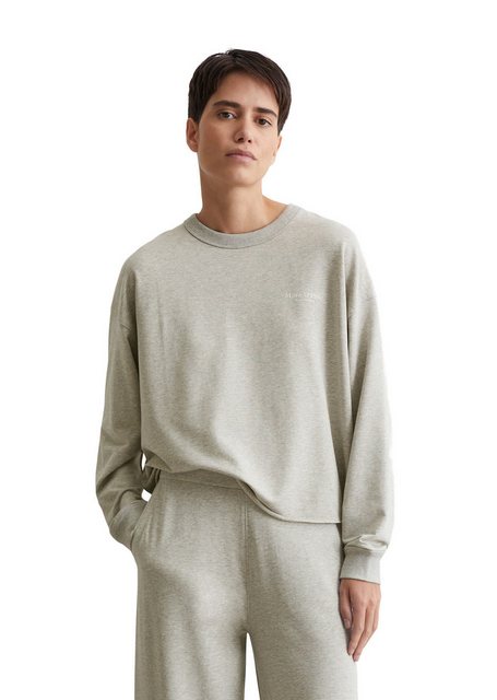 Marc O'Polo Sweatshirt aus Organic-Cotton-Viskose-Mix günstig online kaufen