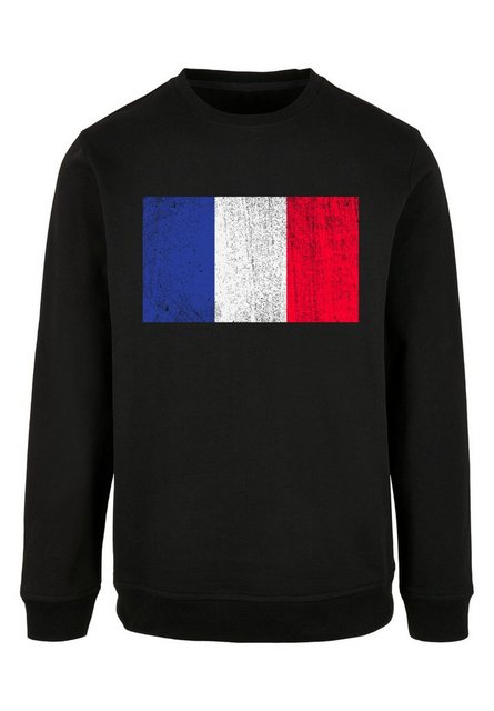 F4NT4STIC Kapuzenpullover France Frankreich Flagge distressed Print günstig online kaufen