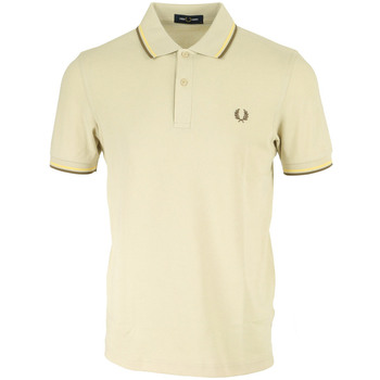 Fred Perry Polo Twin Tipped M3600 Dunkelgrün - Größe S günstig online kaufen