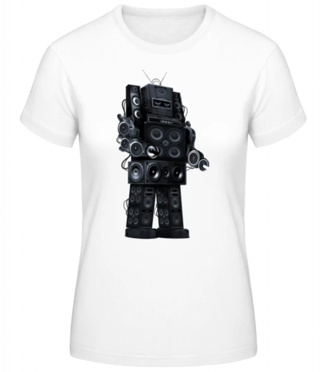 Ghettoblaster Roboter · Frauen Basic T-Shirt günstig online kaufen