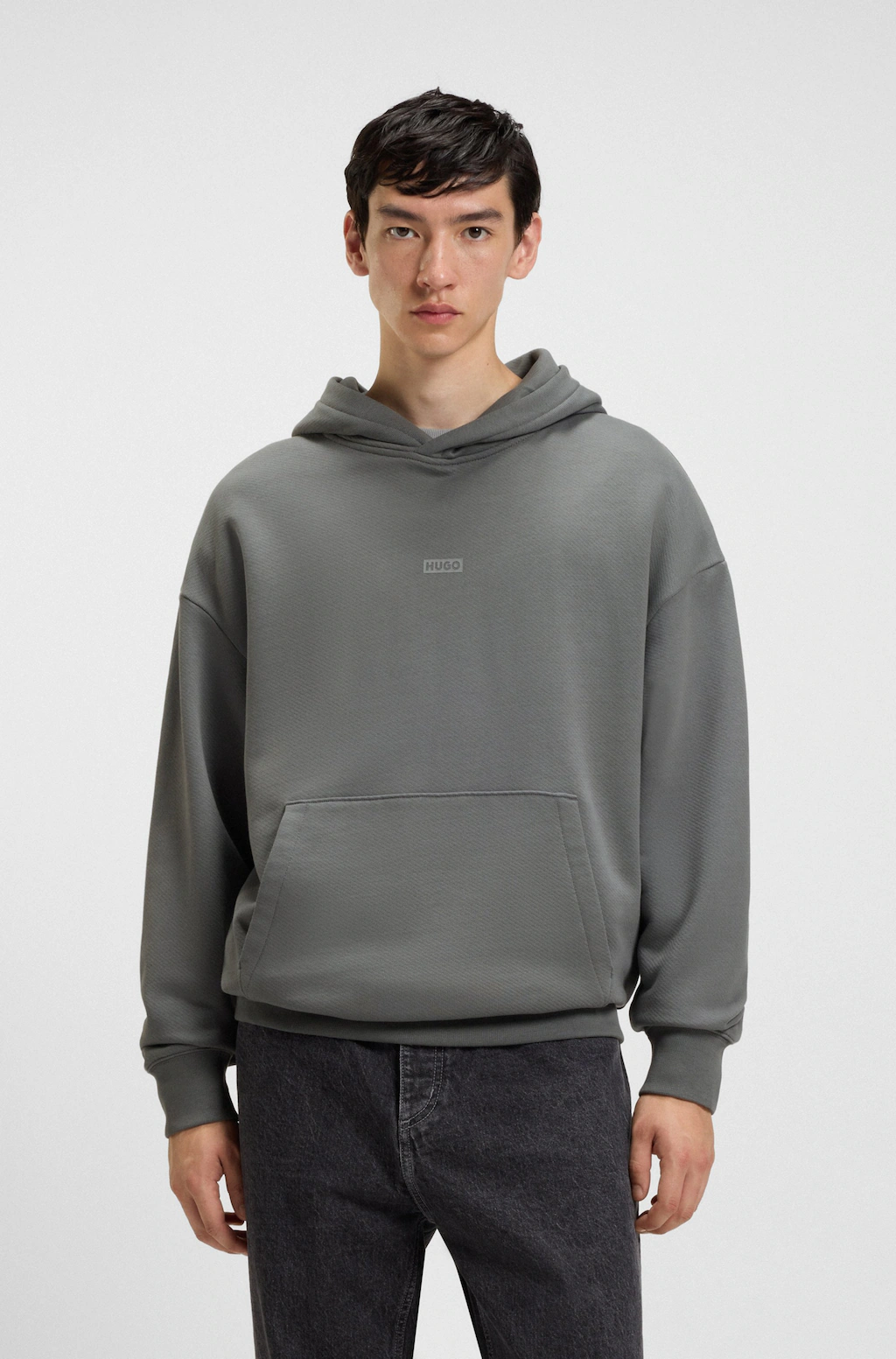 HUGO Blue Hoodie "Nazardo" günstig online kaufen