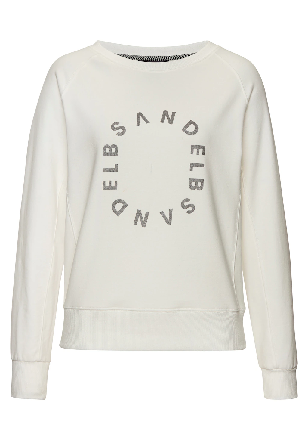 Elbsand Sweatshirt, mit Frontprint, Rundhalsausschnitt, Printpullover, casu günstig online kaufen