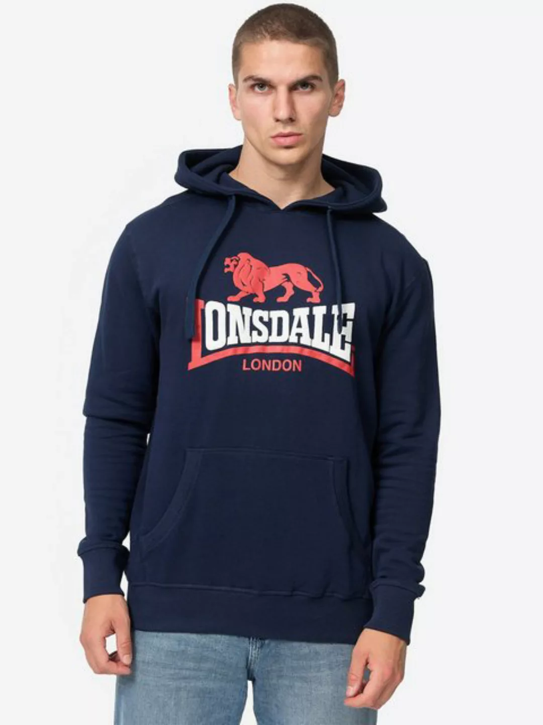 Lonsdale Hoodie Lonsdale Herren Kapuzenpullover Thurning günstig online kaufen