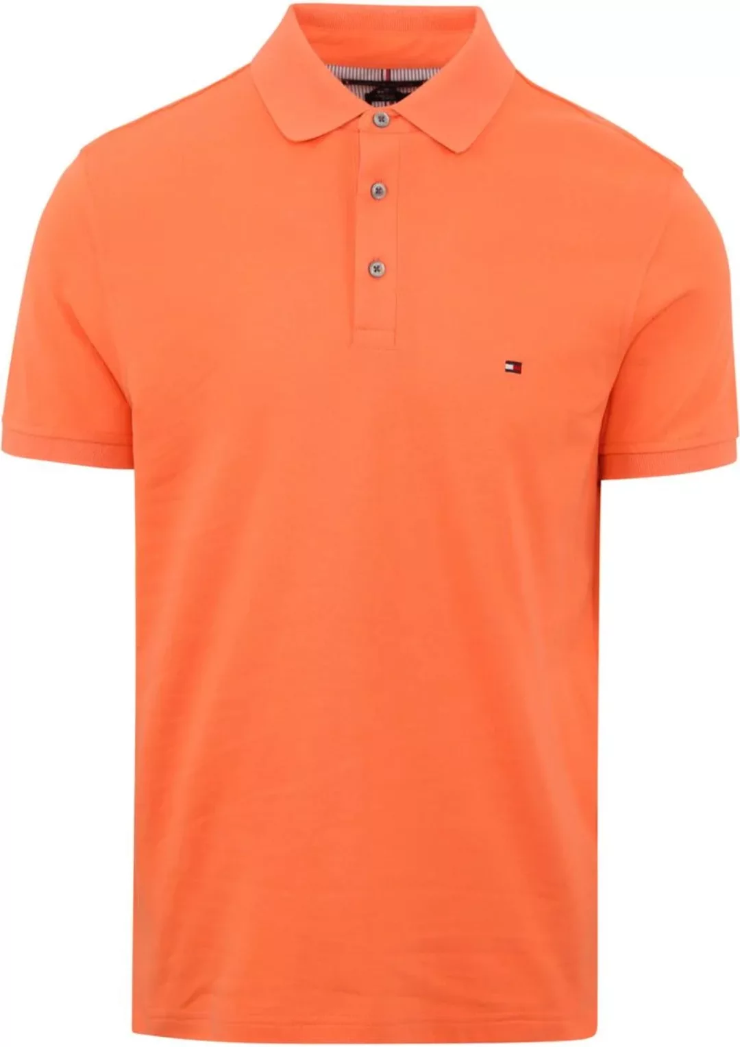 Tommy Hilfiger 1985 Poloshirt Orange - Größe S günstig online kaufen