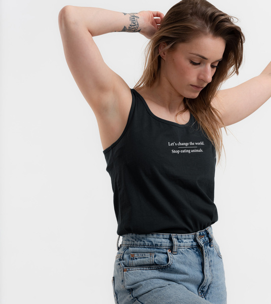 Tanktop Alex Let’s Change The World Aus Bio-baumwolle günstig online kaufen