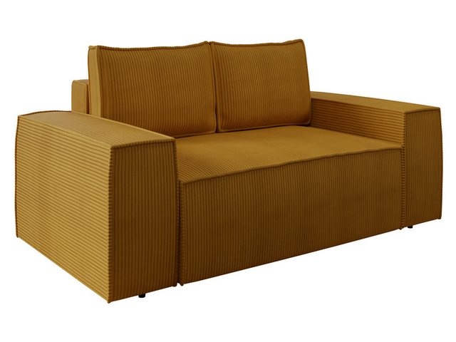 MIRJAN24 Schlafsofa Malaga Small Cord, mit Bettkasten und Schlaffunktion, R günstig online kaufen