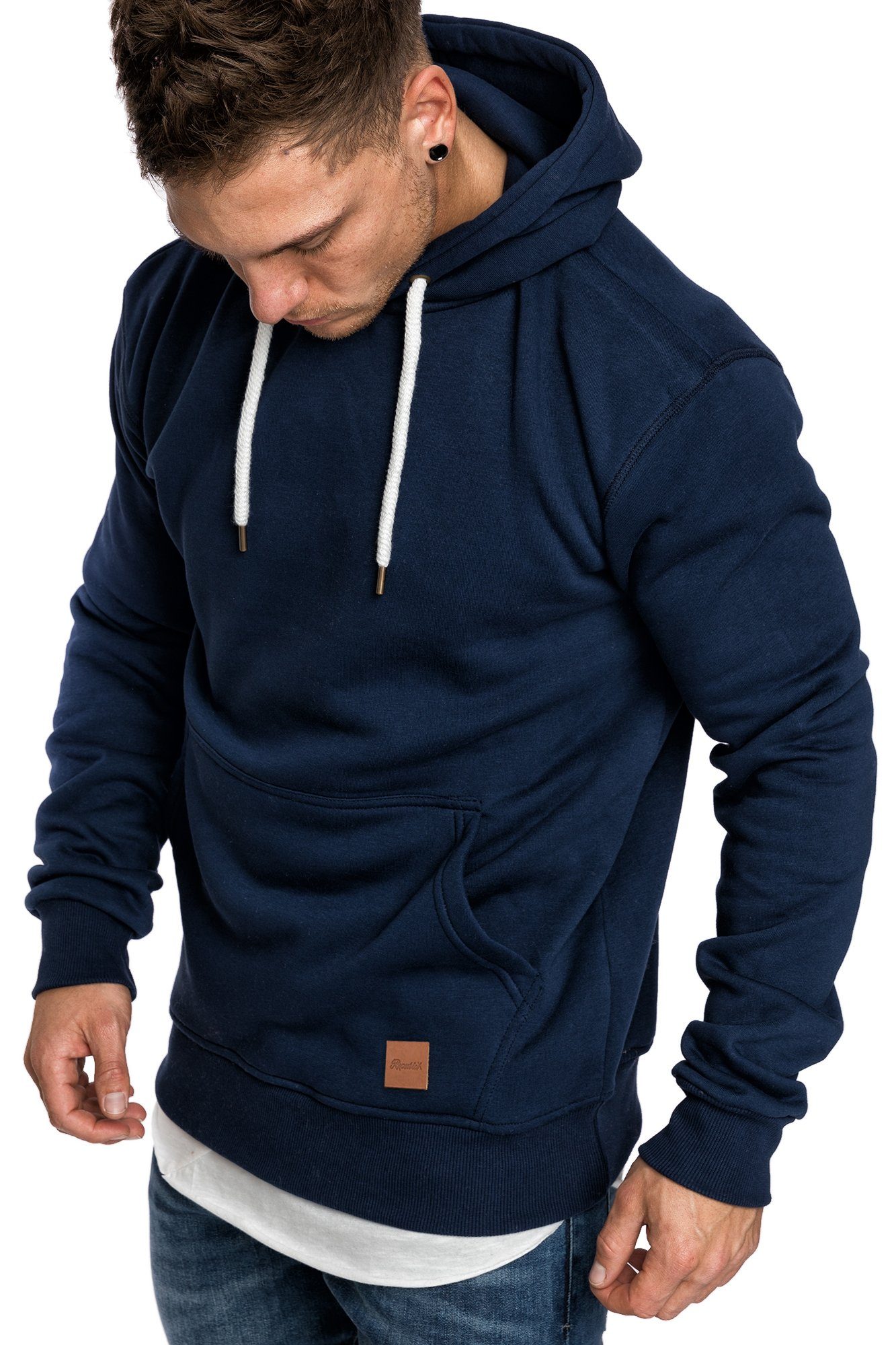 REPUBLIX Sweatshirt GRIFFIN Herren Basic Kapuzenpullover günstig online kaufen