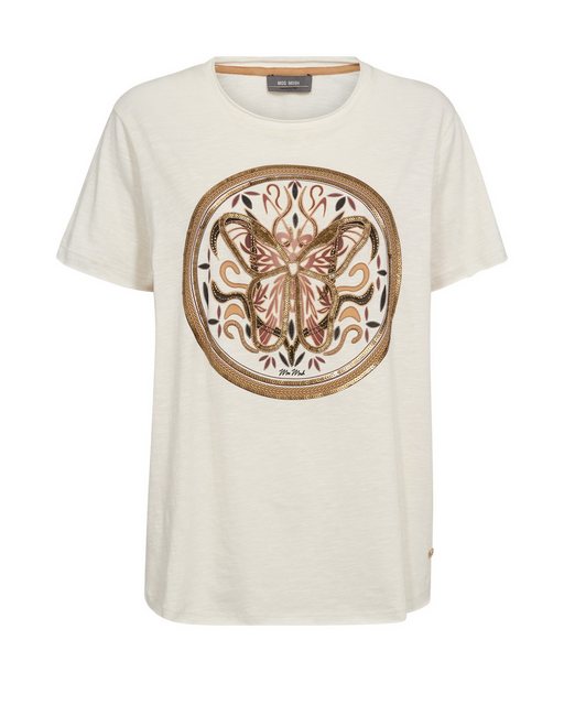 Mos Mosh T-Shirt MMFiona O-SS Embroidery Tee günstig online kaufen