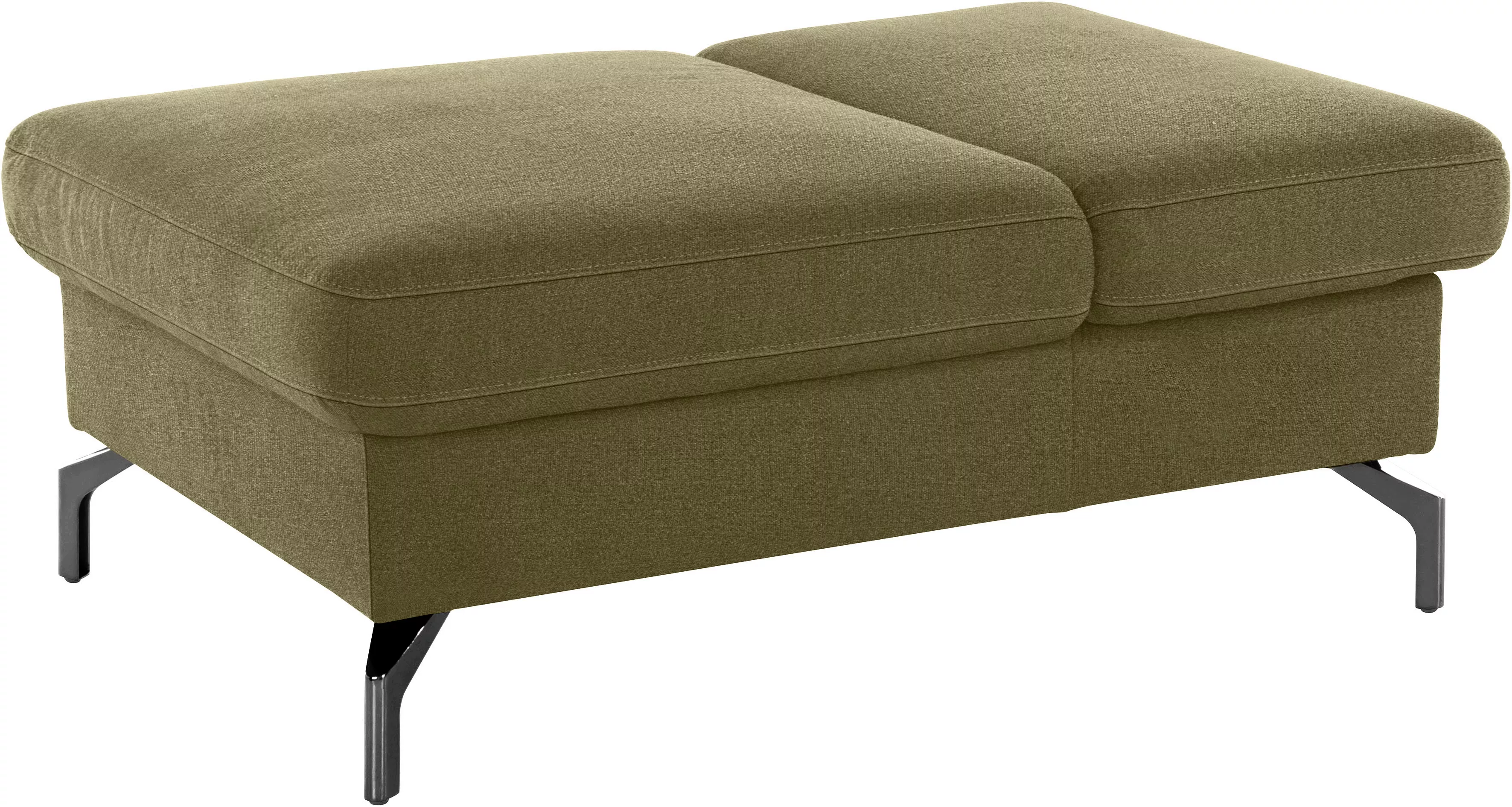 sit&more Hocker "Brisbane", Fußhöhe 12 cm, mit Federkern und Klappfunktion günstig online kaufen