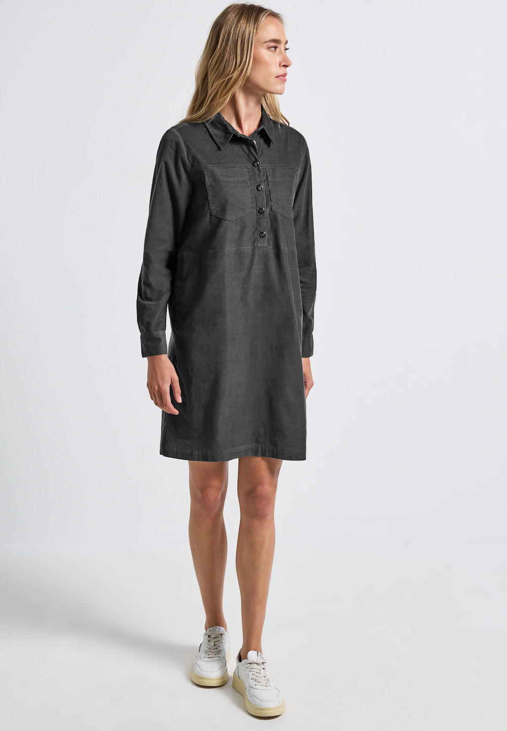 STREET ONE Blusenkleid, aus 100% Baumwolle günstig online kaufen