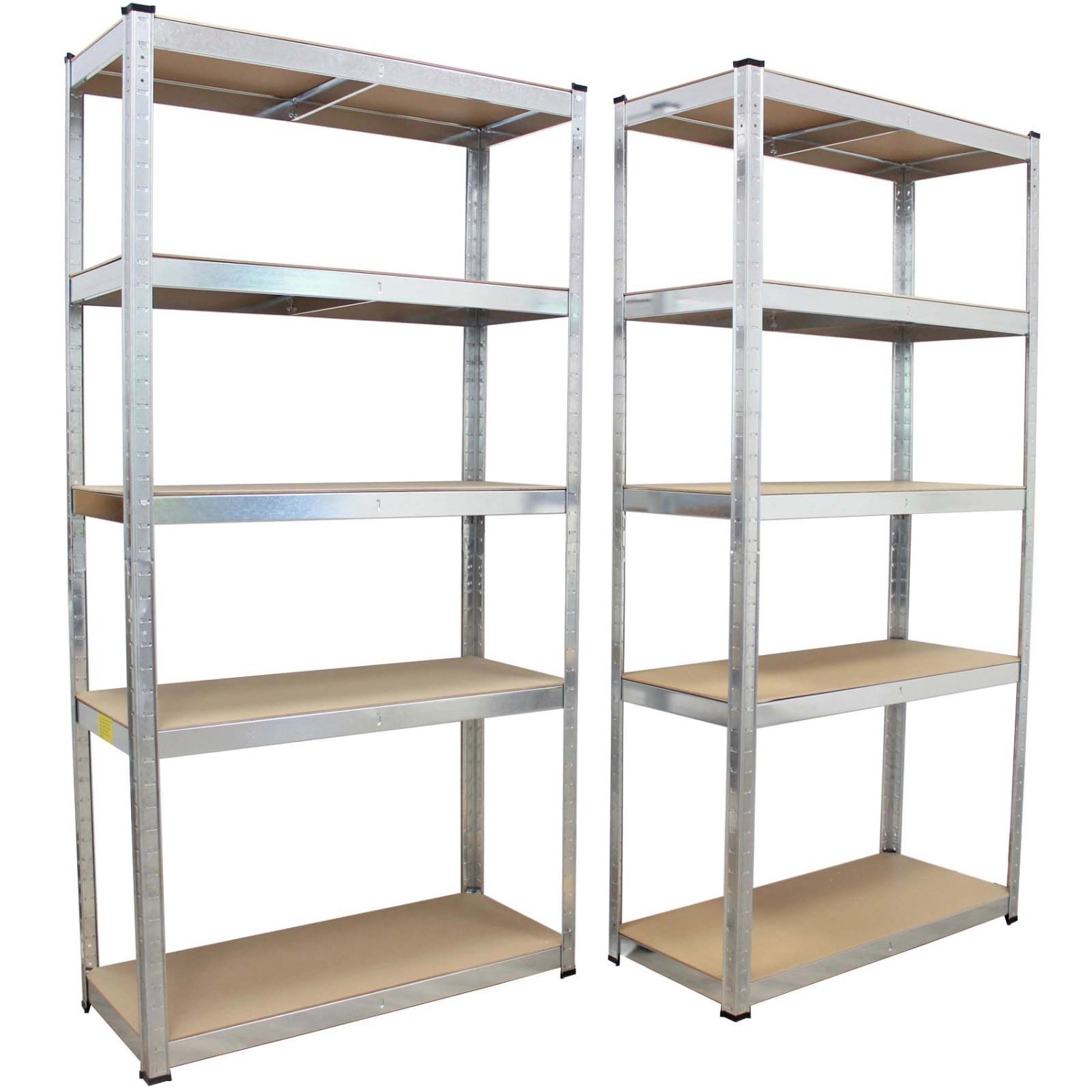 TRUTZHOLM 4x Schwerlastregal 180x90x40 cm 875 kg mit 5 Böden je Regal günstig online kaufen