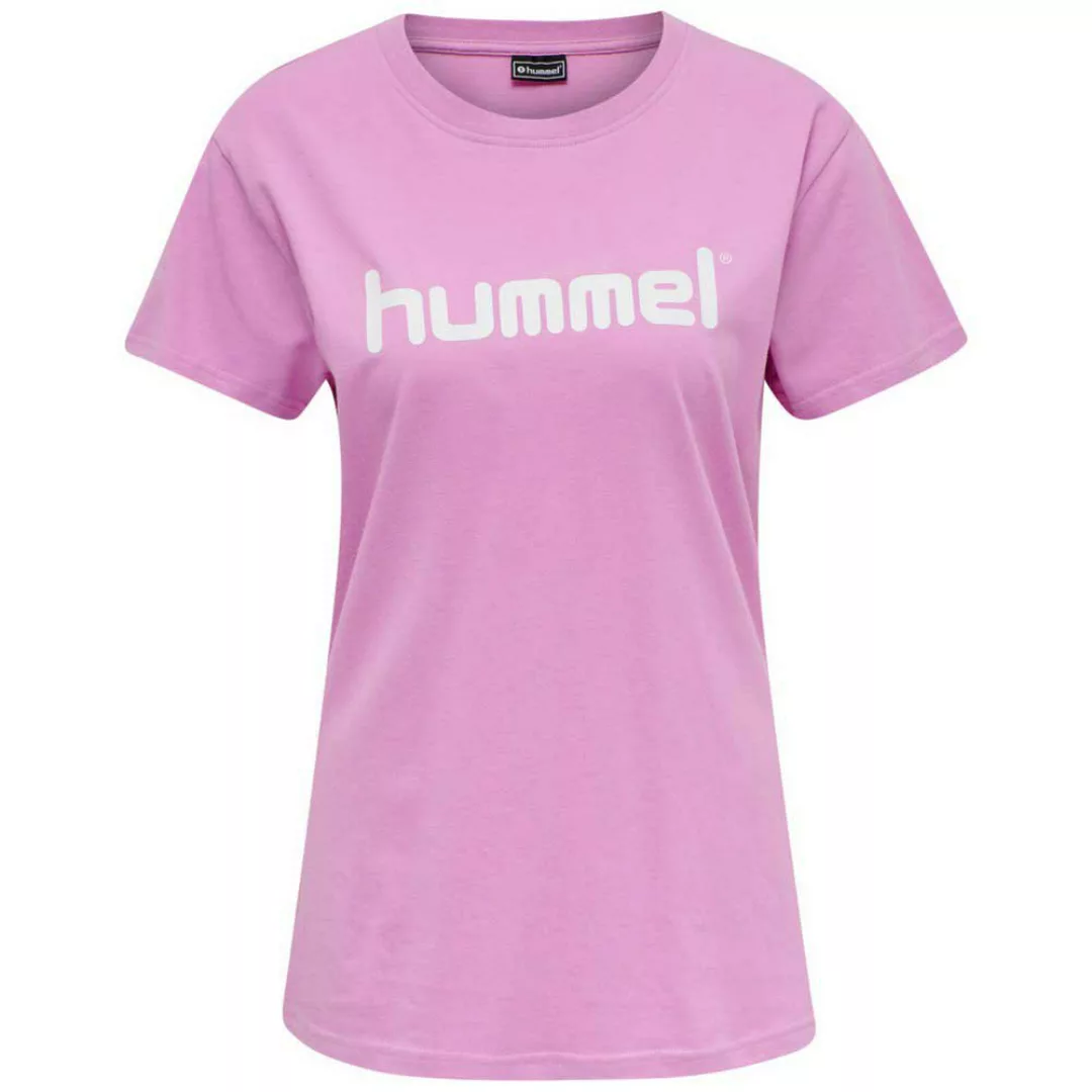 Hummel Go Cotton Logo Kurzärmeliges T-shirt XS Orchid günstig online kaufen