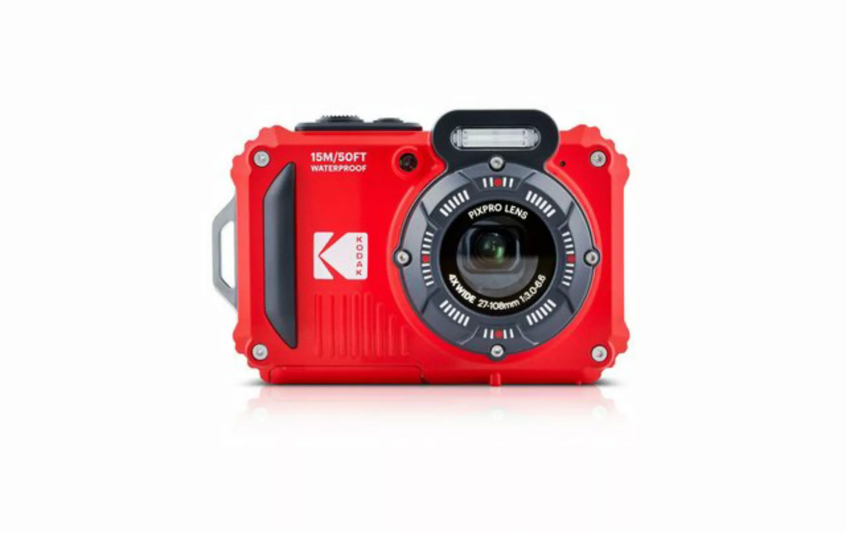Kodak WPZ2 RD Outdoor-Kamera (16 MP, 4x opt. Zoom, WLAN (Wi-Fi), inkl. inkl günstig online kaufen