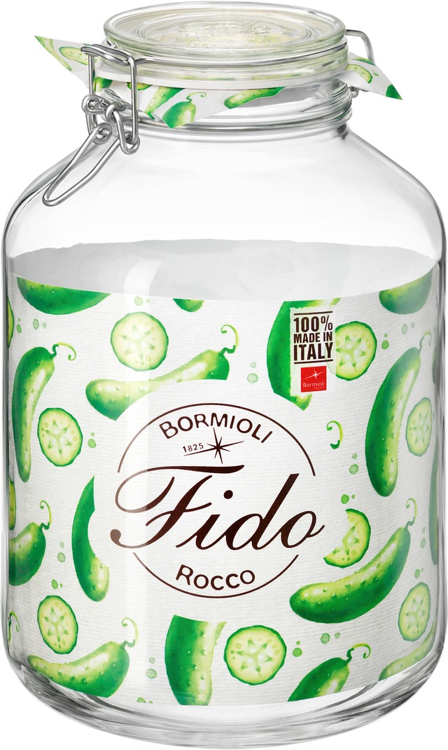 Bormioli Rocco Vorratsglas »Fido«, (Set, 6 tlg., 6 Stück, 5,0l Fassungsverm günstig online kaufen