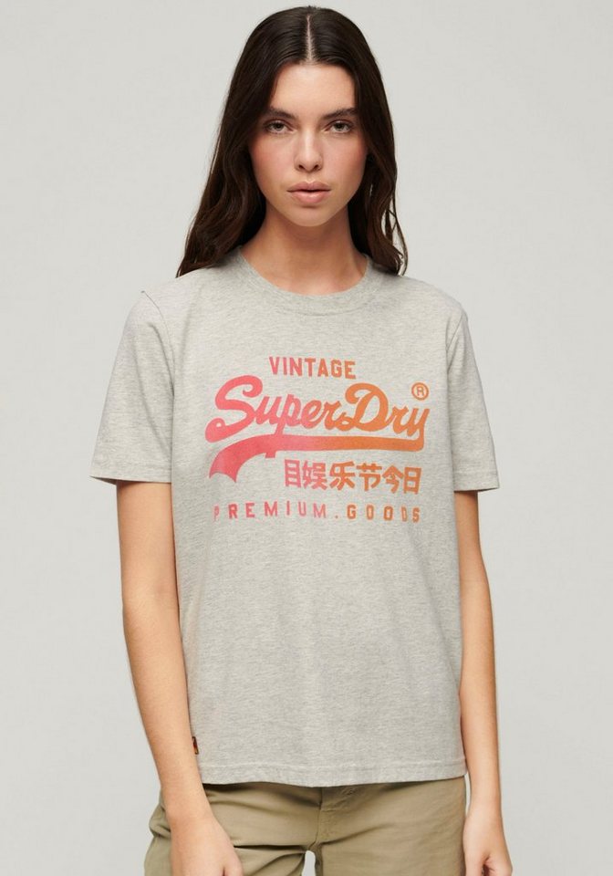 Superdry T-Shirt TONAL VL GRAPHIC RELAXED TEE günstig online kaufen