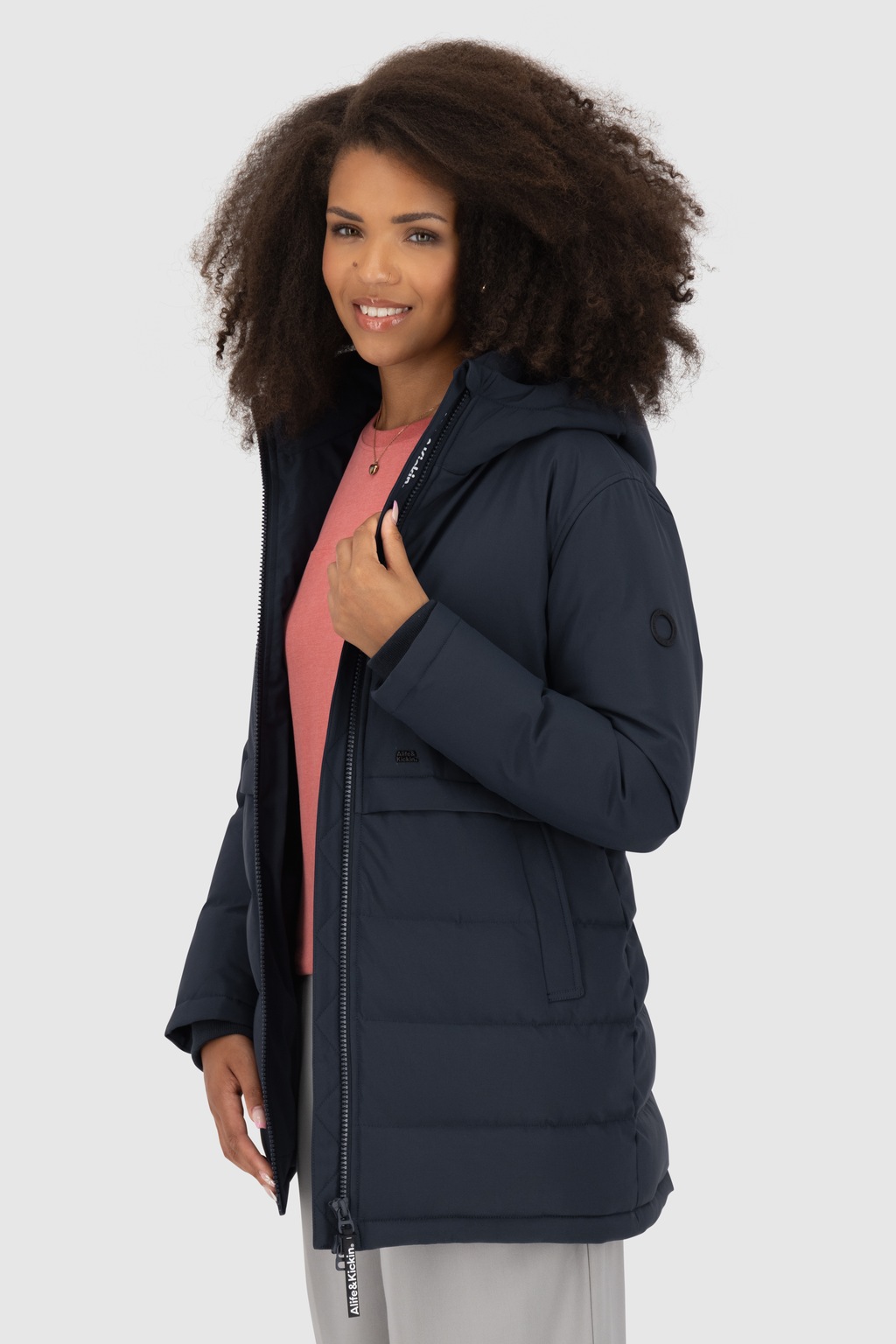 Alife & Kickin Winterjacke "HanniAK A Jacket Damen" günstig online kaufen