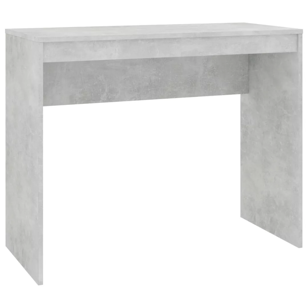 Schreibtisch Betongrau 90×40×72 Cm Spanplatte günstig online kaufen